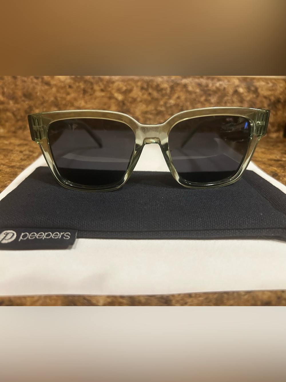 Paloma Light Green Sunglasses by Peepers
